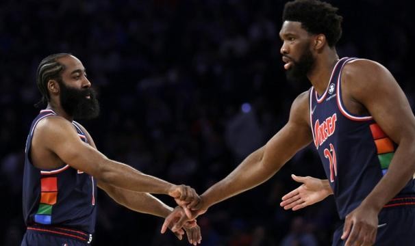 55体育在线直播-恩比德缺阵76人急需哈登扛旗 但他难破热火铁桶阵